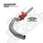 Diamond Eye KIT 5in Catback MFLR RPLCMENT PIPE Single AL:, Ophalen of Verzenden, Nieuw