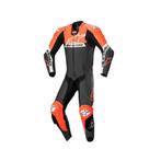 Alpinestars Missile V2 Ward 1Pc lederen pak Zwart Rood Fluo, Motoren, Nieuw met kaartje, Overall, Alpinestars, Heren