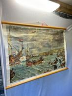 J.B. Wolters - Schoolkaart - Landing van prins Willem III