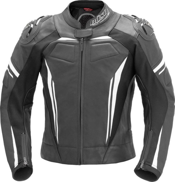 Büse Imola Dames Zwart Wit Leren Jas, Motoren, Kleding | Motorkleding, Dames, Nieuw met kaartje, Jas | leer, Verzenden