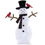 Coast Opblaasbare Sneeuwpop met Vogels - 70 LED - 99 x 17 x, Zo goed als nieuw, Verzenden