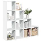 vidaXL Kamerscherm / boekenkast 4-laags 131,5x29x131,5 cm, Verzenden, Nieuw, Overige houtsoorten