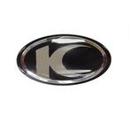 Sticker Kymco logo dik newlike super 8 zwart chroom Kymco, Nieuw, Ophalen of Verzenden, Peugeot