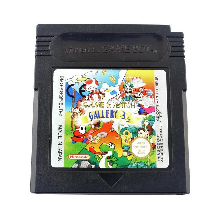Game & Watch Gallery 3 [Gameboy Color], Spelcomputers en Games, Games | Nintendo Game Boy, Zo goed als nieuw, Ophalen of Verzenden