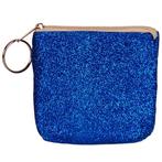 Portemonneetje rits glitters blauw - 9x10cm NIEUW, Ophalen of Verzenden, Nieuw, Blauw