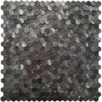 Zelfklevende Mozaïek Tegel - Afimera Mini Hexagon - Gunmetal, Huis en Inrichting, Ophalen of Verzenden, Nieuw