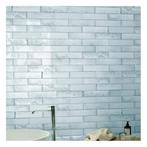Wandtegel Lichtblauw 7,5x30cm (Muurtegels) (Bouwmaterialen), Doe-het-zelf en Verbouw, Tegels, Nieuw, 20 tot 40 cm, 10 m² of meer