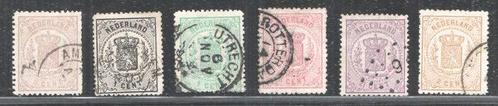 Nederland 1869/1888 - Koning Willem III - Wapenzegels - met, Postzegels en Munten, Postzegels | Nederland