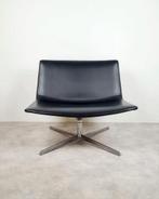 Arper Catifa 80 Lounge Chair Premium leer., Huis en Inrichting, Stoelen, Zwart, Design, Zo goed als nieuw, Eén