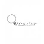Cool car keyrings - Auto sleutelhanger met naam Wouter, Verzamelen, Ophalen of Verzenden, Nieuw