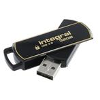 Integral 32GB Secure 360 USB3.0 Flash Drive, Computers en Software, USB Sticks, Zo goed als nieuw, Verzenden
