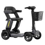 Paiseec S3 Antraciet lichtgewicht opvouwbare scootmobiel, Ophalen of Verzenden, Nieuw
