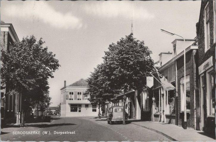 SEROOSKERKE - Dorpsstraat, Verzamelen, Ansichtkaarten | Nederland, Verzenden