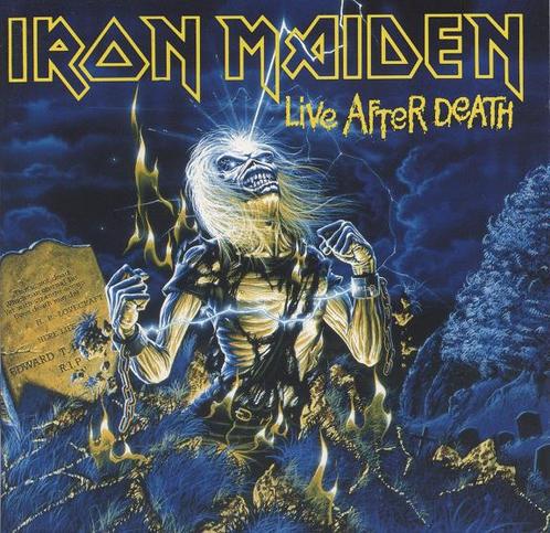 cd - Iron Maiden - Live After Death, Cd's en Dvd's, Cd's | Overige Cd's, Zo goed als nieuw, Verzenden