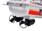 RC bestuurbare boot - brandweer - speelgoedboot - 44x12x15cm, Ophalen of Verzenden, Nieuw