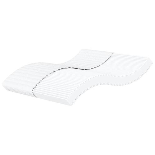 vidaXL Schuimmatras hardheid H2 H3 180x210 cm wit, Huis en Inrichting, Slaapkamer | Matrassen en Bedbodems, Nieuw, Verzenden