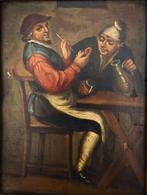 David Teniers (1610-1690), Navolger van - Oste che fuma la, Antiek en Kunst