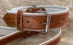 Leren halsbanden voor oa stafford pitbull herder buldog, Nieuw