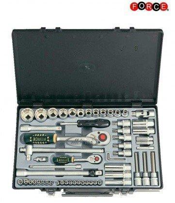 Combinatie doppen set 61-delig 1/4 & 1/2, Auto diversen, Autogereedschap, Verzenden