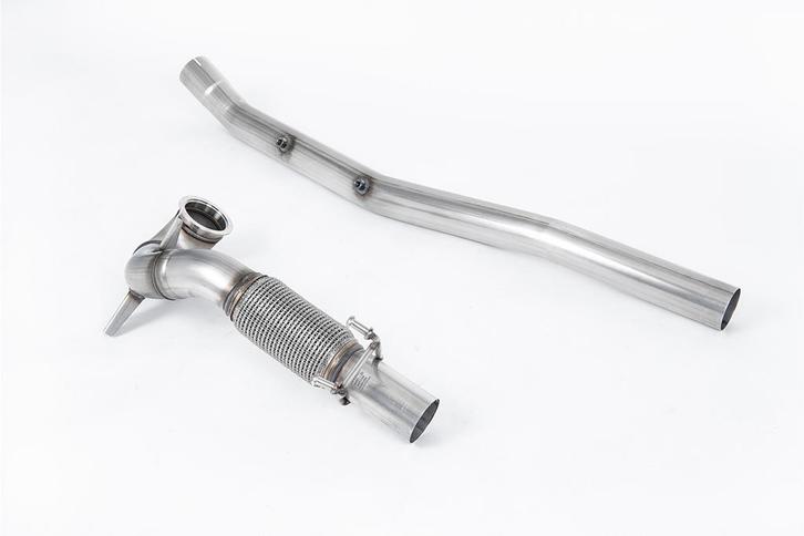 Downpipe met grote boring en de-cat | Audi / Seat / Volkswag, Auto-onderdelen, Uitlaatsystemen, Nieuw, Verzenden