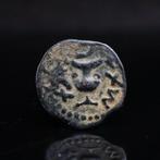 Oud-Joods -Judaea Brons Eerste Joodse Opstand Prutah (Zonder