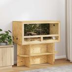 vidaXL Terrarium Bruin 100 x 50 x 100 cm OSB, Dieren en Toebehoren, Verzenden, Nieuw