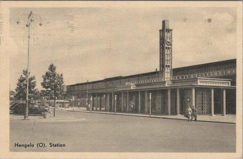 HENGELO - Station, Verzamelen, Ansichtkaarten | Nederland, Verzenden