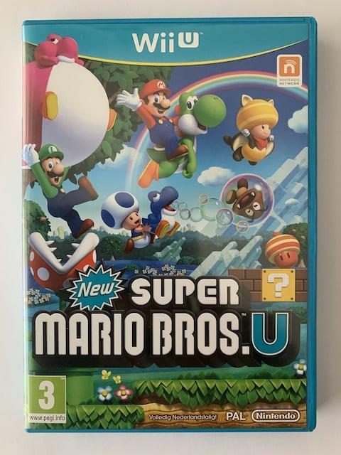 New Super Mario Bros U (NINTENDO WII U) (TWEEDEHANDS), Spelcomputers en Games, Games | Nintendo Wii U, Verzenden