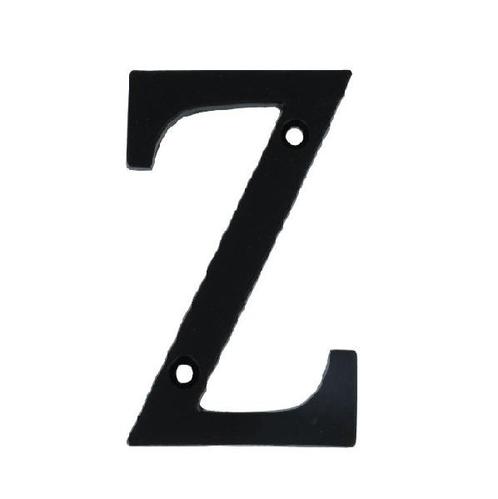 Letter Z Klein IJzer zwart 75 mm, Doe-het-zelf en Verbouw, Hang- en Sluitwerk, Verzenden