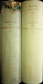 C. Snouck Hurgronje; E. Gobée; C. Adriaanse - Ambtelijke, Antiek en Kunst