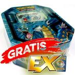 Pokémon bewaarblik met gratis EX kaart OP=OP, Hobby en Vrije tijd, Verzamelkaartspellen | Pokémon, Nieuw