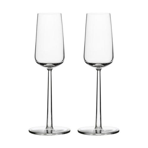 19% Korting | Iittala Essence Champagneglazen, Huis en Inrichting, Keuken | Servies, Zo goed als nieuw, Glas, Verzenden