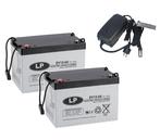 Landport (LP) 2x EV12-60 accus 12 volt 60 ah + IMPULS II, Auto-onderdelen, Ophalen of Verzenden, Nieuw