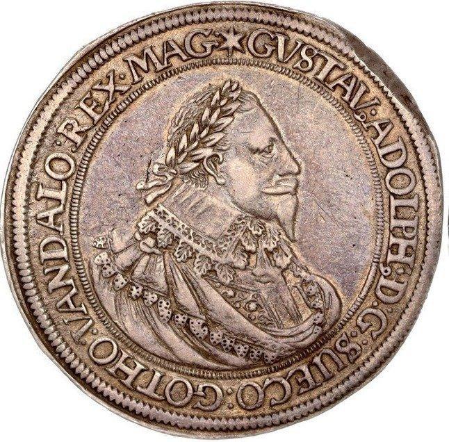 Nürnberg, Stadt Reichstaler 1632, geprägt unter schwedischer, Postzegels en Munten, Munten | Europa | Niet-Euromunten