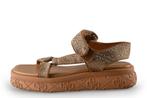 Guess Sandalen in maat 38 Brons | 10% korting, Kleding | Dames, Verzenden, Sandalen of Muiltjes, Zo goed als nieuw, Overige kleuren