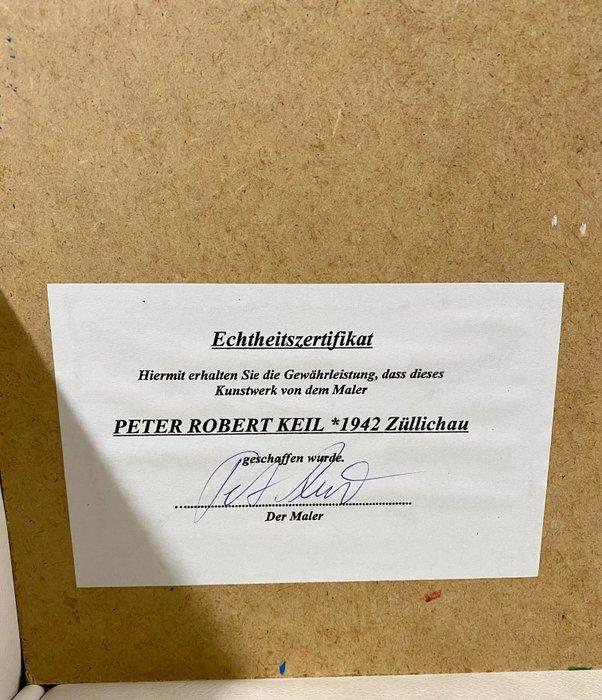 Peter Robert Keil (1942) - Mephisto, Antiek en Kunst, Kunst | Schilderijen | Modern