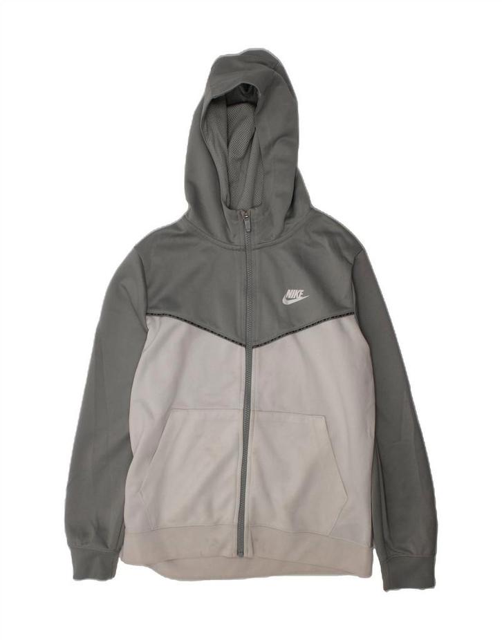 NIKE Boys Zip Hoodie Sweater 12-13 Years Large  Grey, Kleding | Heren, Truien en Vesten, Verzenden