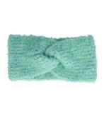 Haarband Twist Soft Blauw, Nieuw