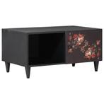 vidaXL Salontafel Multikleur 80 x 50 x 40 cm Massief Mango, Huis en Inrichting, Tafels | Salontafels, Verzenden, Nieuw, 50 tot 100 cm