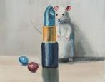 Adam Golly - Mouse and lipstick, Antiek en Kunst