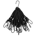 vidaXL Spanelastiek met haken 25 st 17 cm, Verzenden, Nieuw