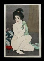 Pre-World War II Kik Hakkei  (Eight Nude Beauties) -