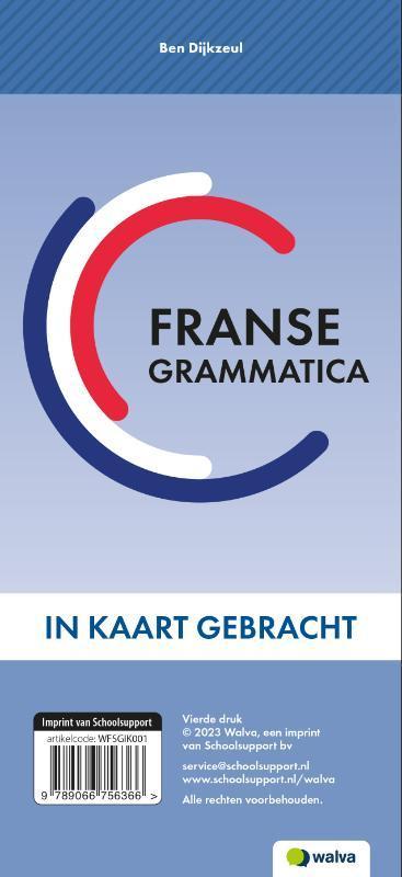 Franse grammatica in kaart gebracht druk 1 9789066756366, Boeken, Wetenschap, Zo goed als nieuw, Verzenden