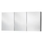 Spiegelkast Differnz Somero 120 cm Antraciet, Ophalen of Verzenden, Nieuw, Bad