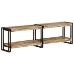 vidaXL Tv-meubel 140x30x40 cm massief gerecycled hout, 100 tot 150 cm, Verzenden, Nieuw, Minder dan 100 cm
