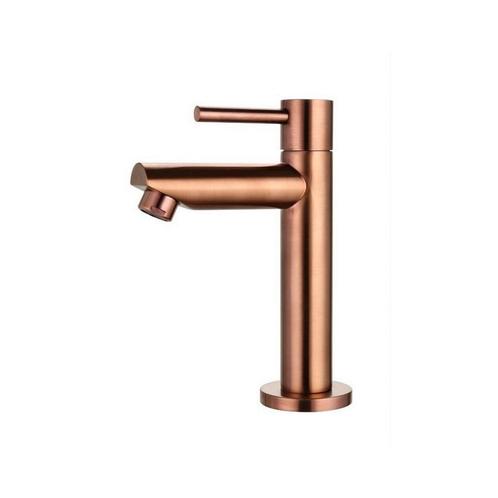 Fonteinkraan Sanilux 15,5x8,8 cm Brons Geborsteld, Doe-het-zelf en Verbouw, Sanitair, Kraan, Nieuw, Ophalen of Verzenden
