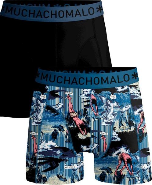 -36% Muchachomalo  Muchachomalo Boxer Waterfall  maat M, Kleding | Heren, Ondergoed, Zwart, Verzenden