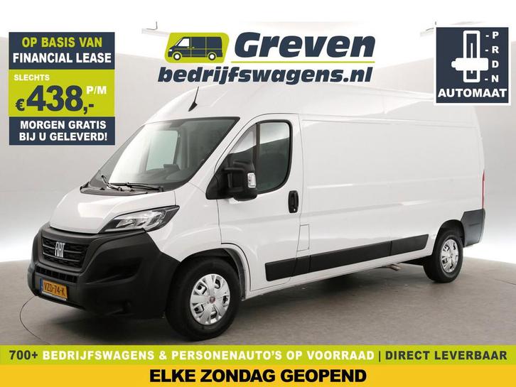 Fiat Ducato 35H 2.2 MultiJet L3H2 | 140PK | Automaat |, Auto's, Bestelauto's, Te koop, Automaat, Financial lease, Diesel, Wit