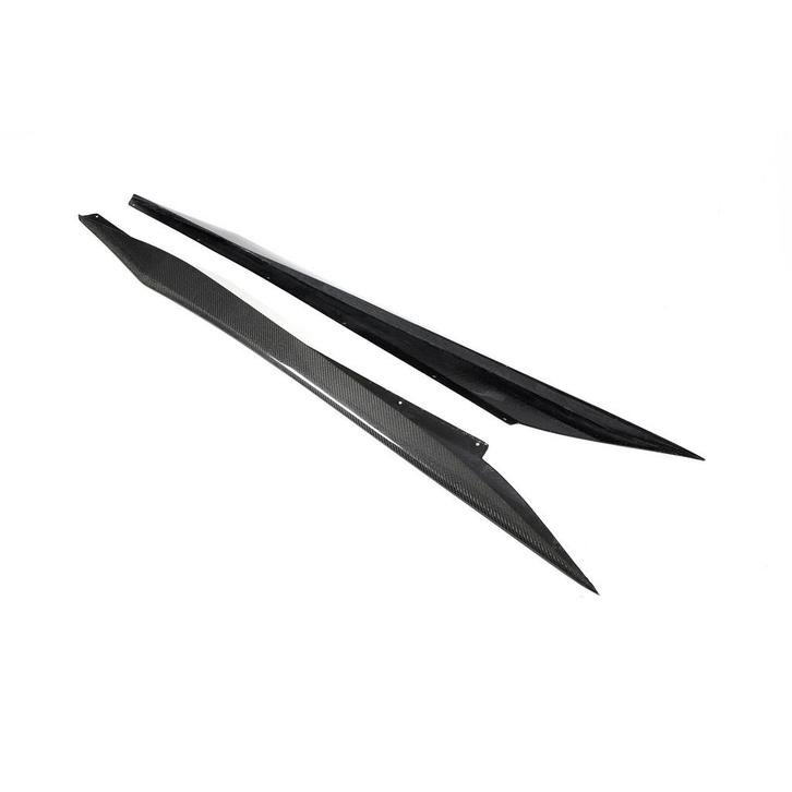 Dit betreft een Corvette C8 Carbon side skirt extensions, Auto diversen, Tuning en Styling, Verzenden