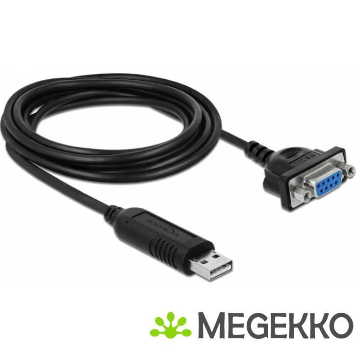 DeLOCK 66281 video kabel adapter 1,8 m RS-232 USB Type-A, Computers en Software, Overige Computers en Software, Nieuw, Verzenden